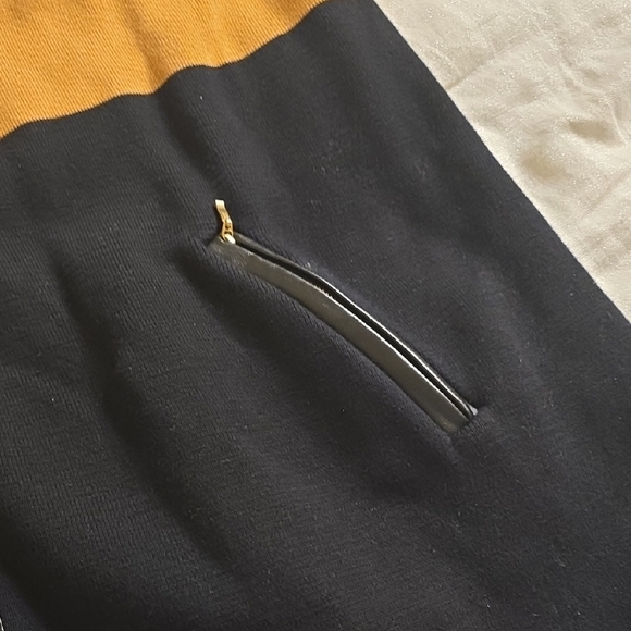 Charter Club Tan and Black Open Front Cardigan - Picture 6 of 11